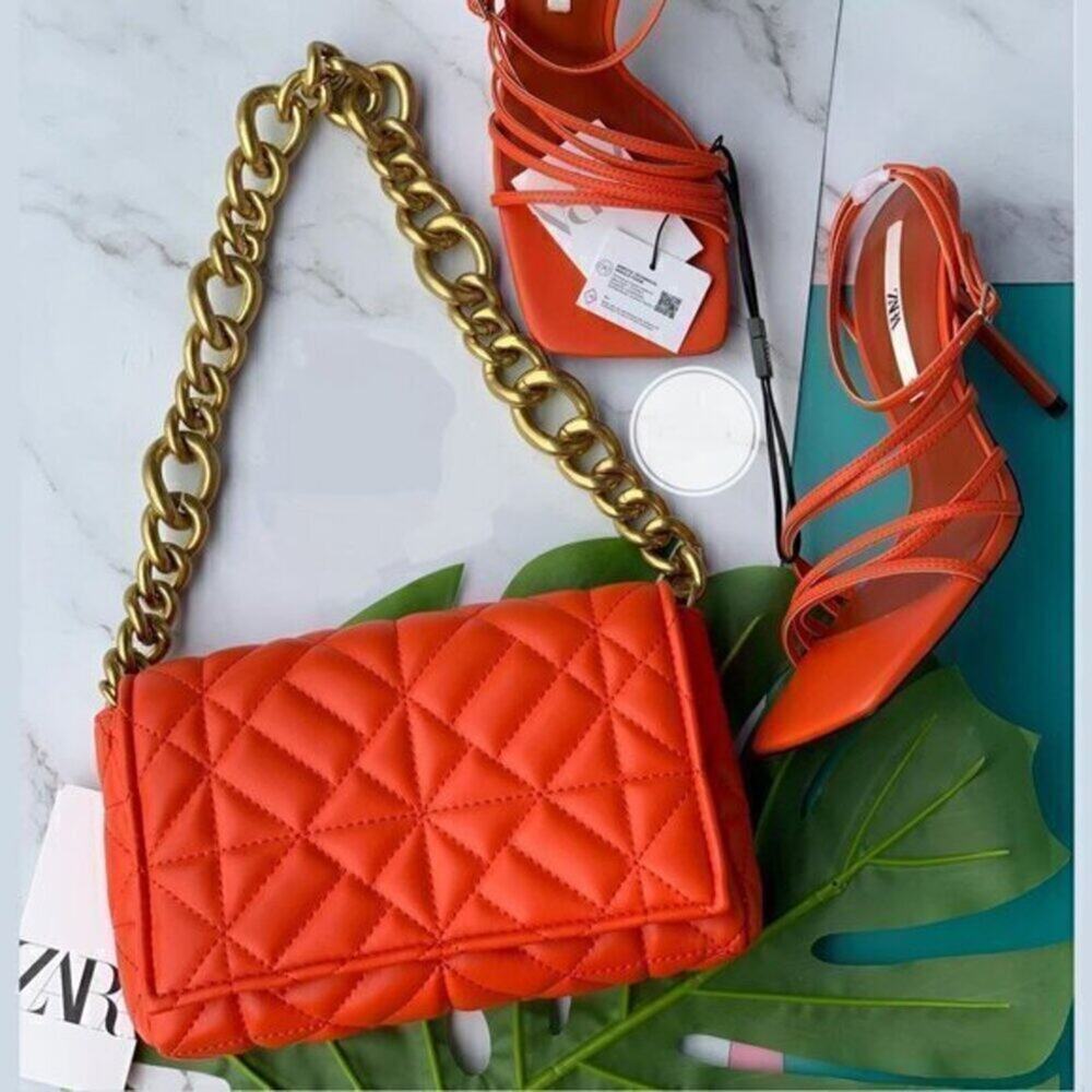 ZARA BLOGGER FAVE!!! Faux Leather Shoulder Bag NWT LAST ONE!!!